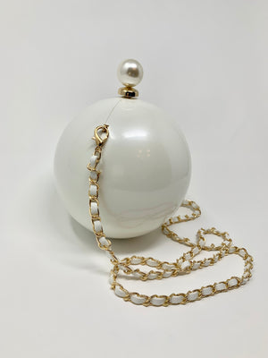 Chanel VIP gift bag, pearl bag from Dubai Shopping Event 